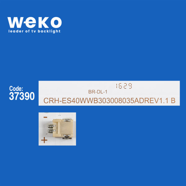 6731 37390X3  CRH-ES40WW3030080358UREV1.0 B  3 ADET LED BAR - Görsel 2