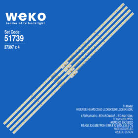 6739 37397X4 RSAG7.820.6367/ROH VER.B 4 ADET LED BAR (42LED)