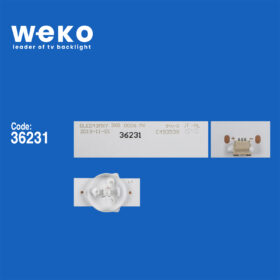 6752 36231X3 DLED43MXY 3X8 0006  M6  3 ADET LED BAR