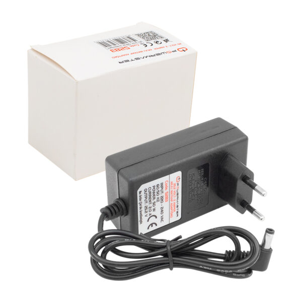 PM-5283 25 VOLT - 2 AMPER - 50 WATT 5.5*2.5 MM L UÇLU ŞARJLI MATKAP ADAPTÖRÜ - Görsel 3