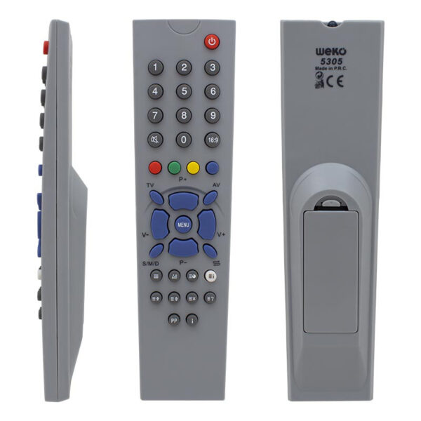 KT TELEFUNKEN SIEMENS PT90 KÜÇÜK KELEBEK TV KUMANDA  (5305=5306)