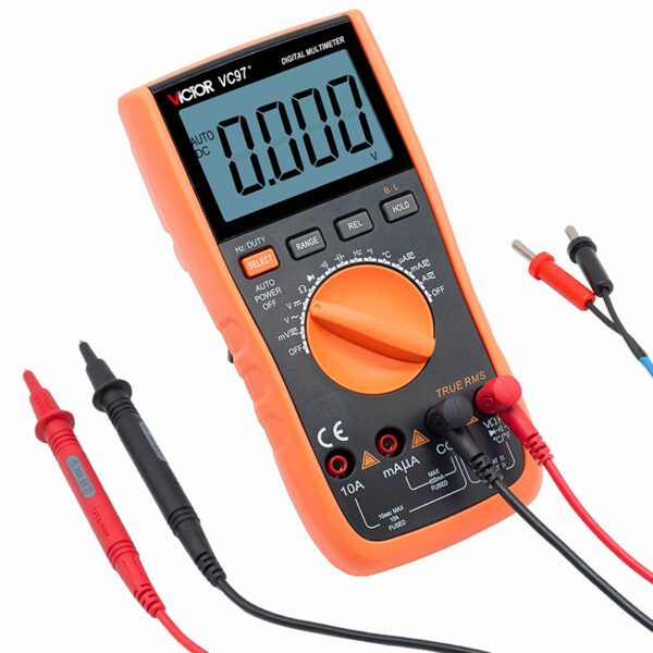 VC-97 AC-DC ÖLÇER DİJİTAL ÖLÇÜ ALETİ - Görsel 3