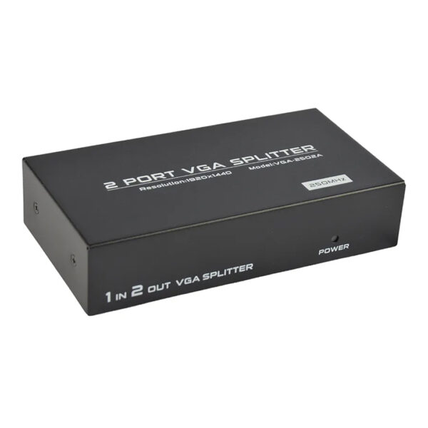 PM-2502A 2 PORT 250 MHZ 1920X1440 VGA SPLITTER DAĞITICI - Görsel 2
