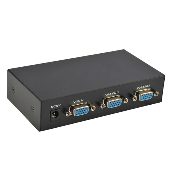 PM-2502A 2 PORT 250 MHZ 1920X1440 VGA SPLITTER DAĞITICI - Görsel 3