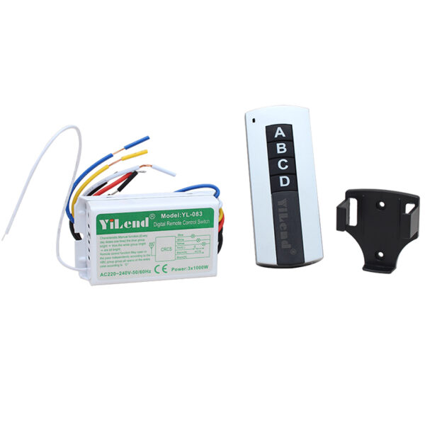 PM-5847 AVİZE KONTROL KUMANDASI 4 TUŞLU 4 KANAL (220 VOLT) - Görsel 5