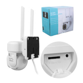 PM-6377 1080P WIFI İKİ YOLLU AUDIO IP DOME KAMERA