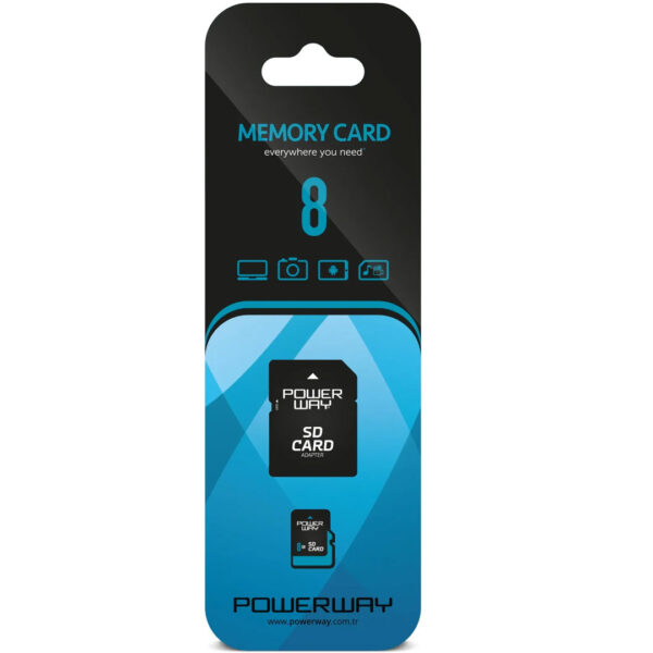 PWR-8 8 GB MICRO SD HAFIZA KARTI - Görsel 3