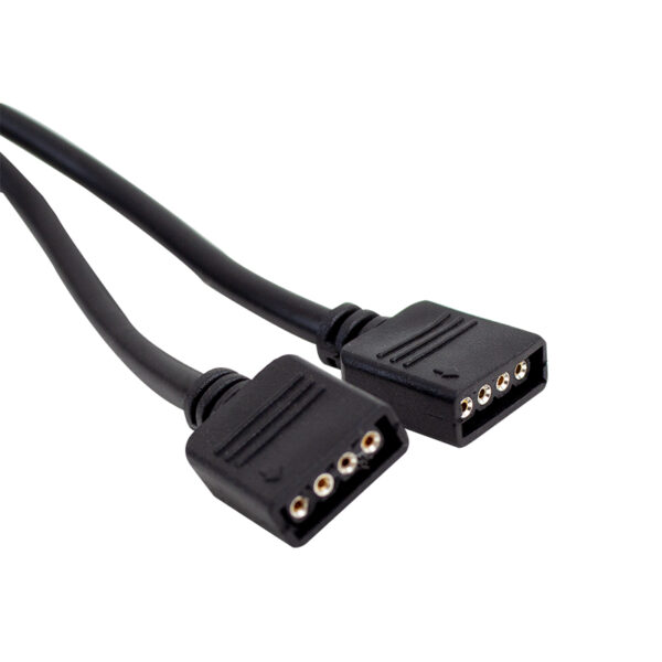 RGB LED BAĞLANTI 4 PIN DİŞİ JUMPERLI - 2 X 4 PIN DİŞİ JUMPERLI Y KABLO - Görsel 2