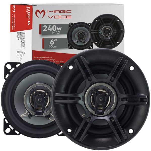 MGV-16 16 CM 240 WATT KAPAKLI TWEETERLI HOPARLÖR (2Lİ TAKIM) - Görsel 2
