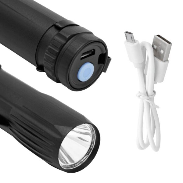 MX-X8 300 METRE MENZİLLİ USB ŞARJLI EL FENERİ - Görsel 2