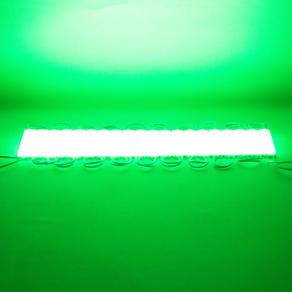 MODÜL LED 12V 1.5W YEŞİL 2835 69X16 MM IP65 160-180LM 160 DERECE - Görsel 2