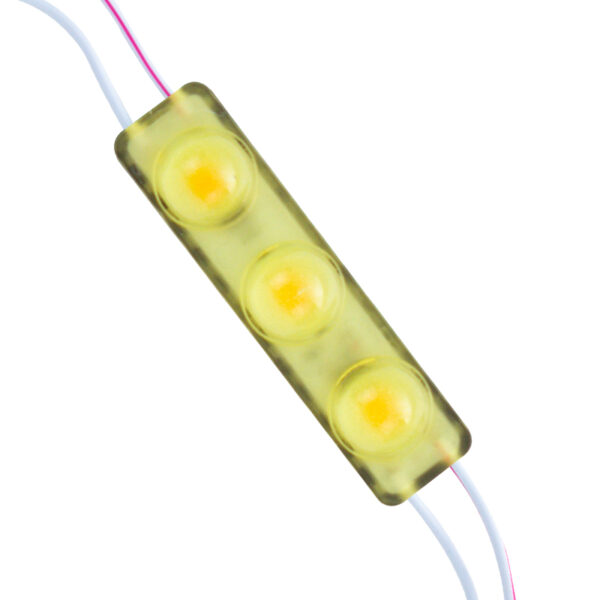 MODÜL LED 12V 1.5W SARI YANIP SÖNEN PARLAK TEK RENK 2835 69X16 MM IP65 160-180LM 160 DERECE