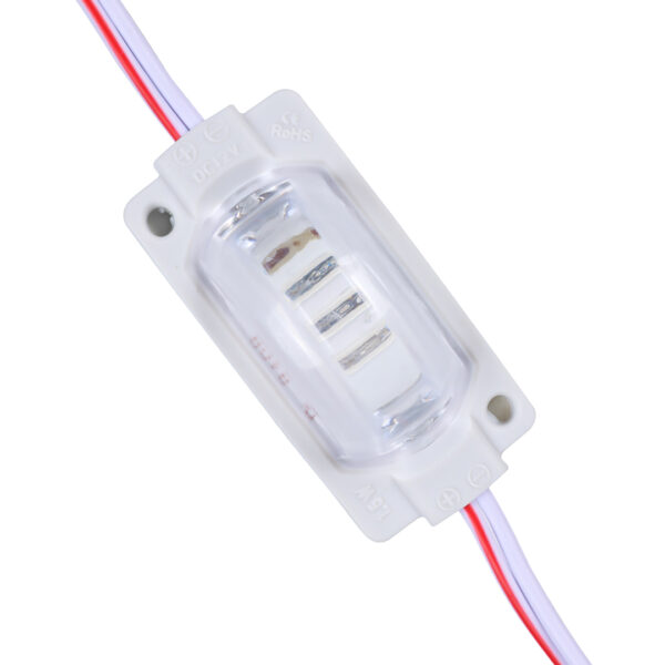 12 VOLT 0.6 WATT 2835 RGB 85X73 MM IP65 240-260 LÜMEN 180 DERECE MODÜL LED