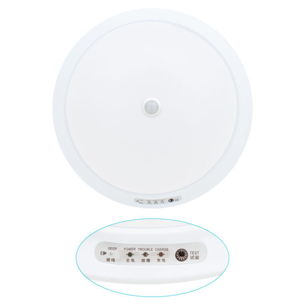 PM-7672 95MM BEYAZ 24 LEDLİ SENSÖRLÜ ŞARJLI TAVAN LAMBASI - Görsel 3