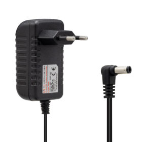 PM-8115 12 VOLT - 1.5 AMPER 5.5*2.5 MM UÇLU PLASTİK KASA PRİZ TİPİ ADAPTÖR