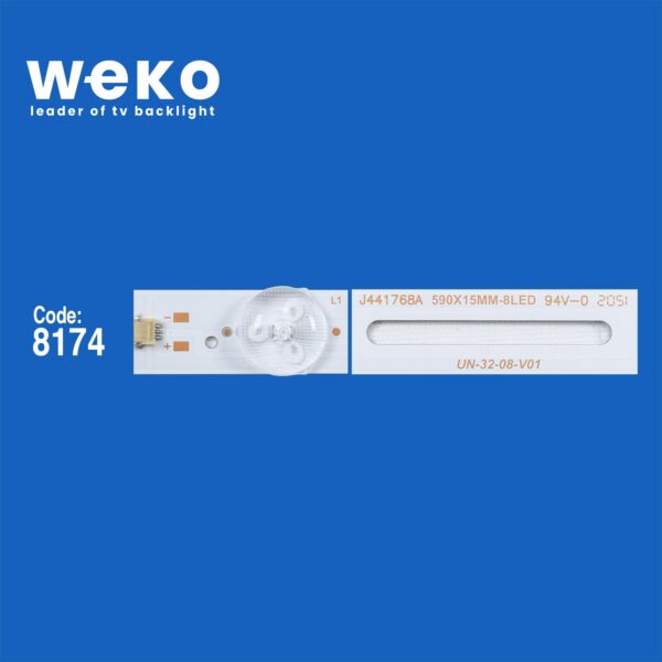 32INCH UNIVERSAL DLED 3V 1W 8 LEDLİ 59 CM 1,8 CM NO:1596 - Görsel 2