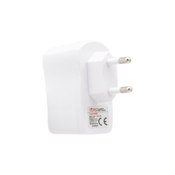 5 VOLT 0.5 AMPER BEYAZ USB BAŞLIK ADAPTÖR