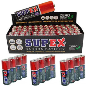 R6 1.5 VOLT ÇİNKO KARBON AA KALEM PİL (60LI PAKET FİYATI)