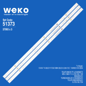 6373 37093X3 MS-L1588 V1  3 ADET LED BAR