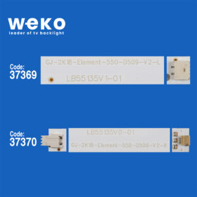 6713 37369X5 37370X5 LB55135 V0_01/ LB55135 V1_01  10 ADET LED BAR