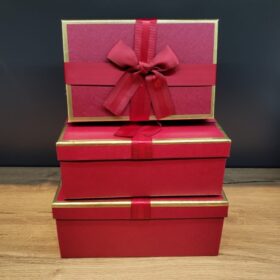Kare Hediyelik 3'Lü Kutu Set