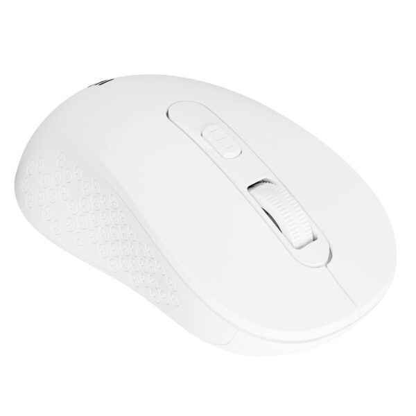 SM-BT08 USB BEYAZ 2 IN 1 BLUETOOTH 2.4GHZ KABLOSUZ MOUSE - Görsel 2