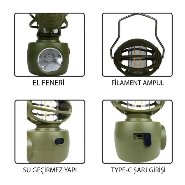 LF-3328A 30 WATT KAMP LAMBASI - Görsel 2