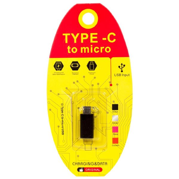TYPE-C TO MICRO USB SAMSUNG ANDROID OTG APARAT - Görsel 3