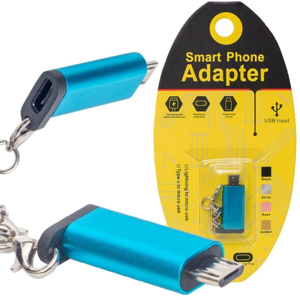 TYPE-C TO SAMSUNG ANDROID MICRO USB OTG APARAT ANAHTARLIK - Görsel 3