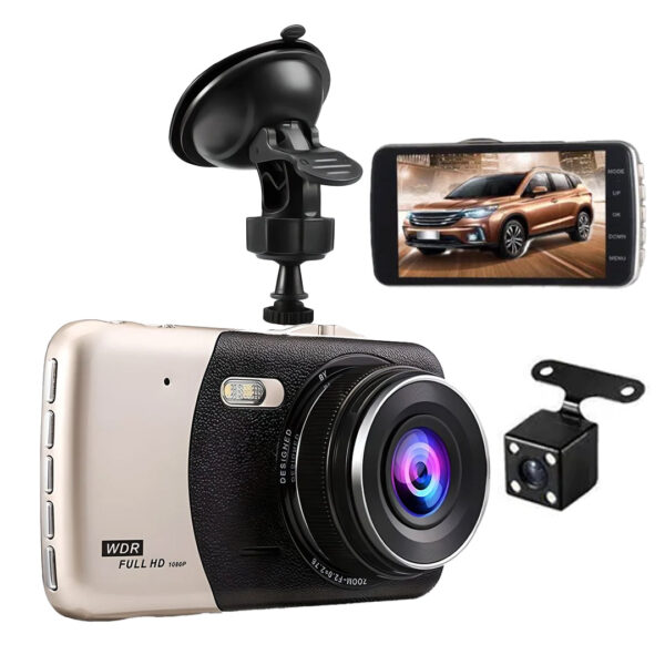 PM-19295 5 MP 4 EKRANLI MİKROFONLU GECE GÖRÜŞLÜ ARAÇ KAMERA (32 GB DESTEKLİ)