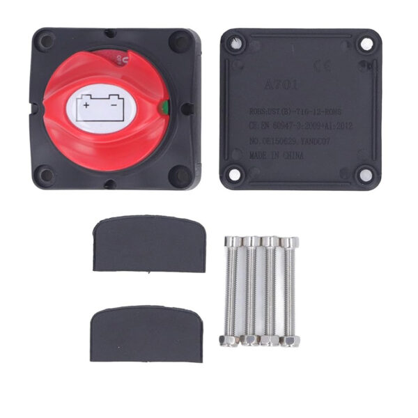AKÜ ŞALTERİ 275A 2P 12-24V ON-OFF (IC-275A-1) - Görsel 3