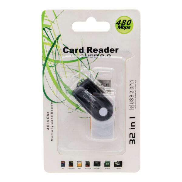 PM-2513 USB 2.0 ÇOKLU 32IN1 SD/MMC KART OKUYUCU - Görsel 3