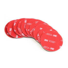 PM-25705 25MM YUVARLAK 3M ÇİFT TARAFLI BANT (10LU PAKET)