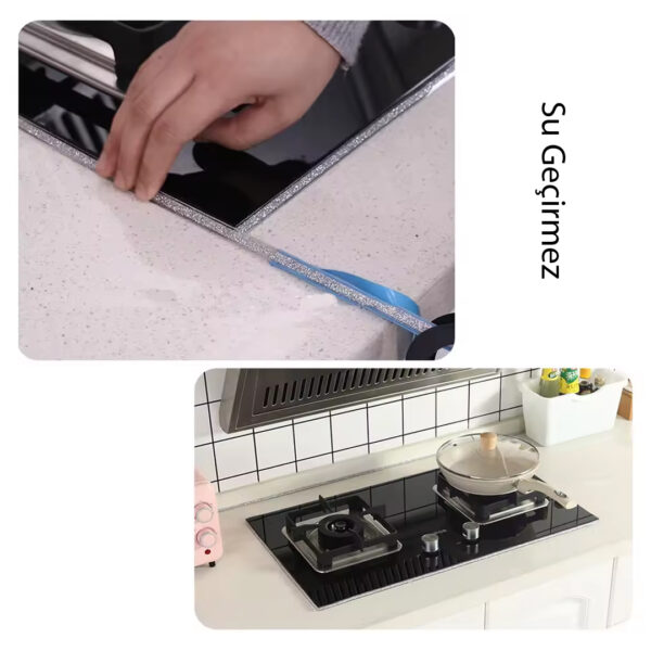SN-25989 BANYO MUTFAK 3 METRE SU GEÇİRMEZ GRİ BANT - Görsel 4