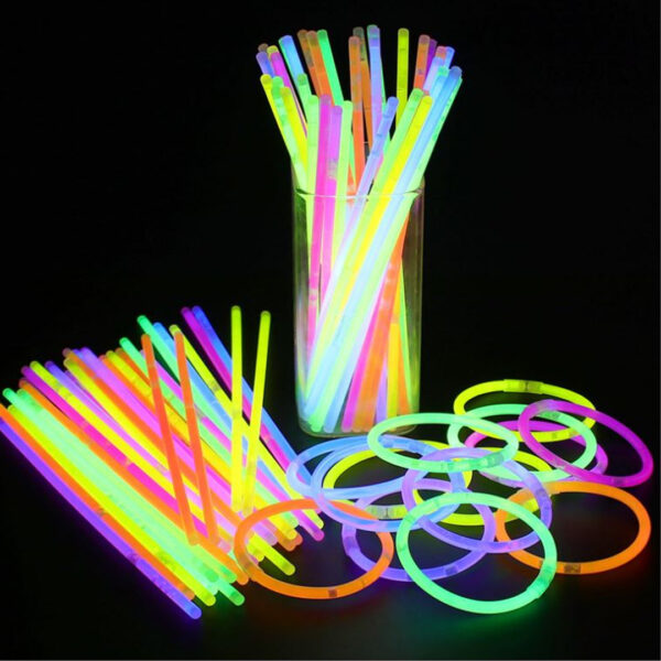 SN-26011 FOSFORLU NEON LED BİLEKLİK - ÇUBUK 100LÜ - Görsel 5