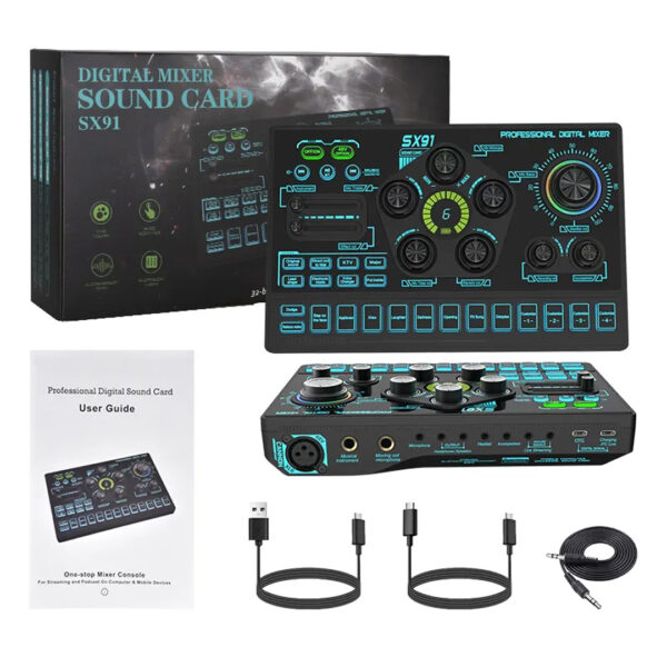 SX91 PROFESYONEL DİJİTAL MİXER - Görsel 4