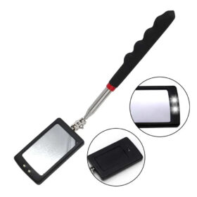 PM-26176 TELESKOPİK UZAYAN KATLANIR IŞIKLI AYNA (90CM UZAMA BOYU)