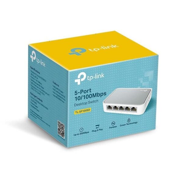 TP-LINK TL-SF1005D 5 PORT 10/100 MBPS SWITCH - Görsel 3