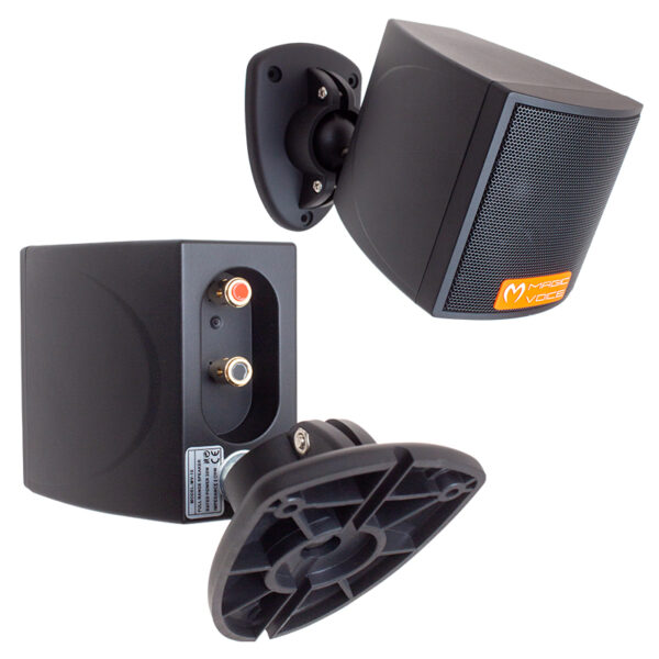 MV-18 30 WATT 2Lİ TAKIM TRAFOSUZ SÜTÜN HOPARLÖR - Görsel 2