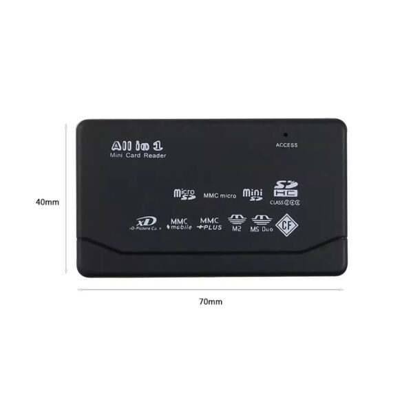 PM-9066 USB 2.0 SD-MMC-MICRO SD 4IN1 ÇOKLU KART OKUYUCU - Görsel 3
