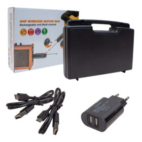 MAGICVOICE MV-19592 UHF GİTAR TİP KABLOSUZ MİKROFON ÜÇLÜ SET (4172)