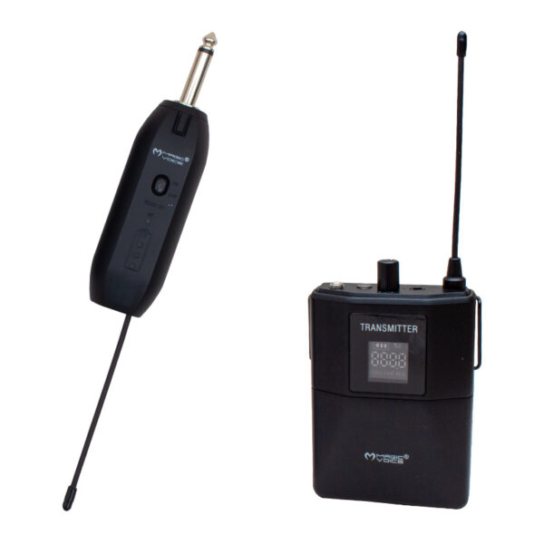 MAGICVOICE MV-19599 UHF KABLOSUZ YAKA MİKROFON (4172)