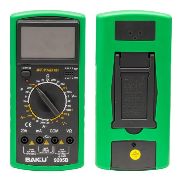 BAKU BK-9205B MULTİMETRE DİJİTAL ÖLÇÜ ALETİ - Görsel 2