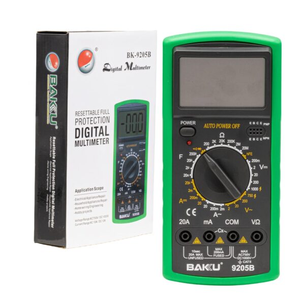 BAKU BK-9205B MULTİMETRE DİJİTAL ÖLÇÜ ALETİ - Görsel 3