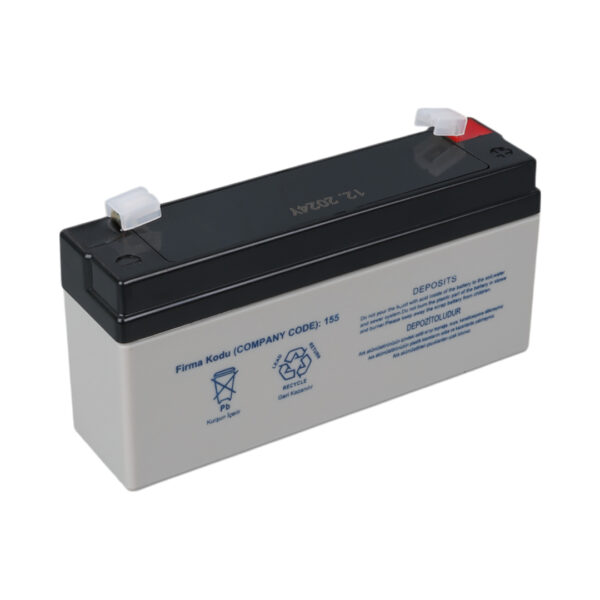 YOKOHAMA YH-63.2 6 VOLT - 3.2 AMPER AKÜ (125 X 33 X 60 MM) - Görsel 2