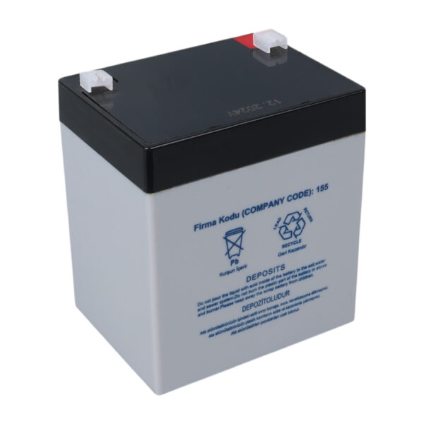 YOKOHAMA YH-125.0 12 VOLT - 5 AMPER AKÜ (90 X 70 X 101 MM) - Görsel 2