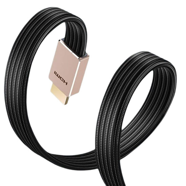 PHILIPS SWV8100/93 1 METRE 4K 60 HZ YASSI ÖRGÜLÜ HDMI KABLO - Görsel 2