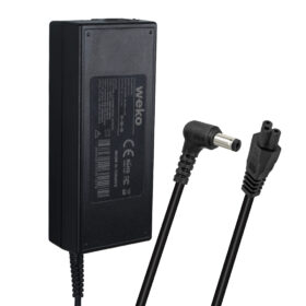 WEKO 19 VOLT - 4.74 AMPER - 90 WATT 5.5*2.5 L UÇLU YERLİ ÜRETİM STANDART NOTEBOOK ADAPTÖR