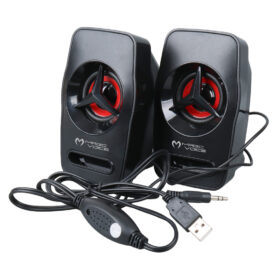 T-19 1+1 USB PC MİNİ HOPARLÖR - SPEAKER (2*3 WATT - 4 OHM)