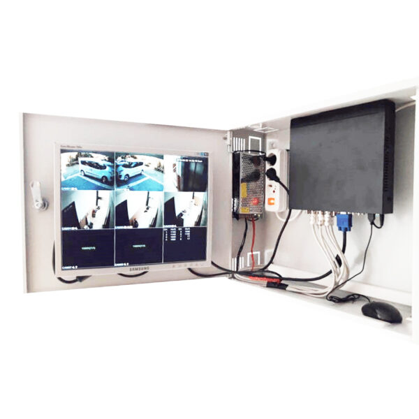 NOVACOM 45X35X10 DİK TİP GRİ DVR KABİNİ - KABİNET - Görsel 3